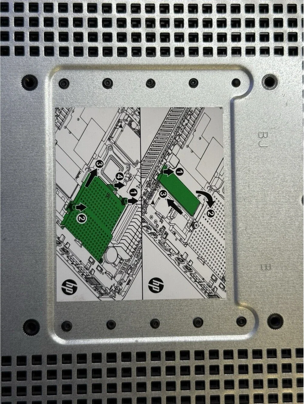OEM HP t620 Thin Client Replacement Side Cover Access Panel Door